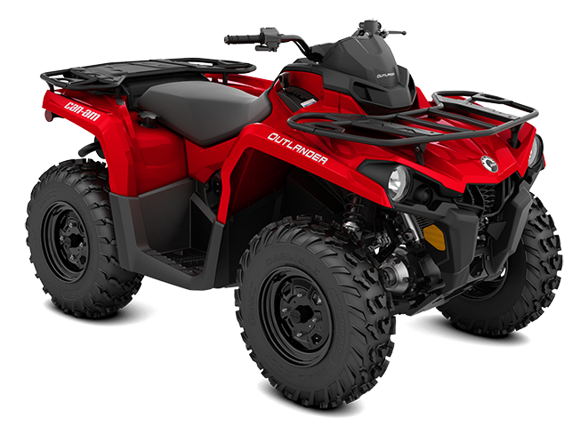 2022 Can-Am Outlander 450 Viper Red